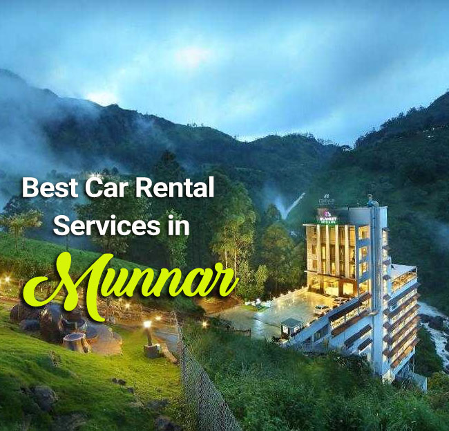 Book a Taxi Service in Munnar with us